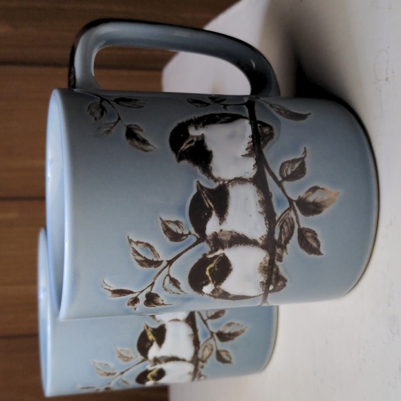 Vintage Otagiri Japan Set of 2 Bird Mugs - Picture 3 of 10